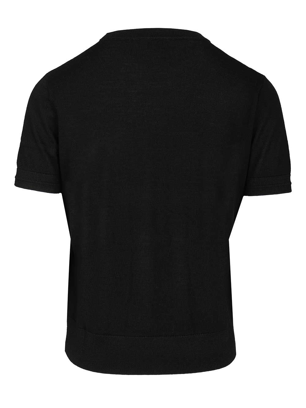 Wool Sweater Black T-shirt