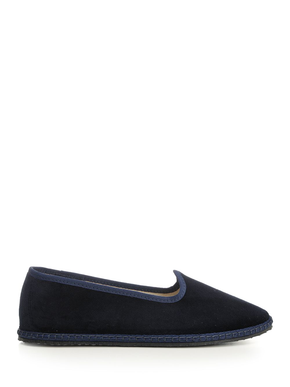 Furlane Blue Upper Cotton Velvet Co Scarpe Basse