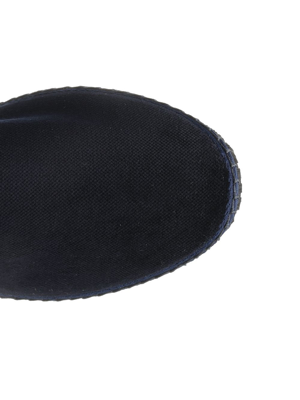 Furlane Blue Upper Cotton Velvet Co Scarpe Basse