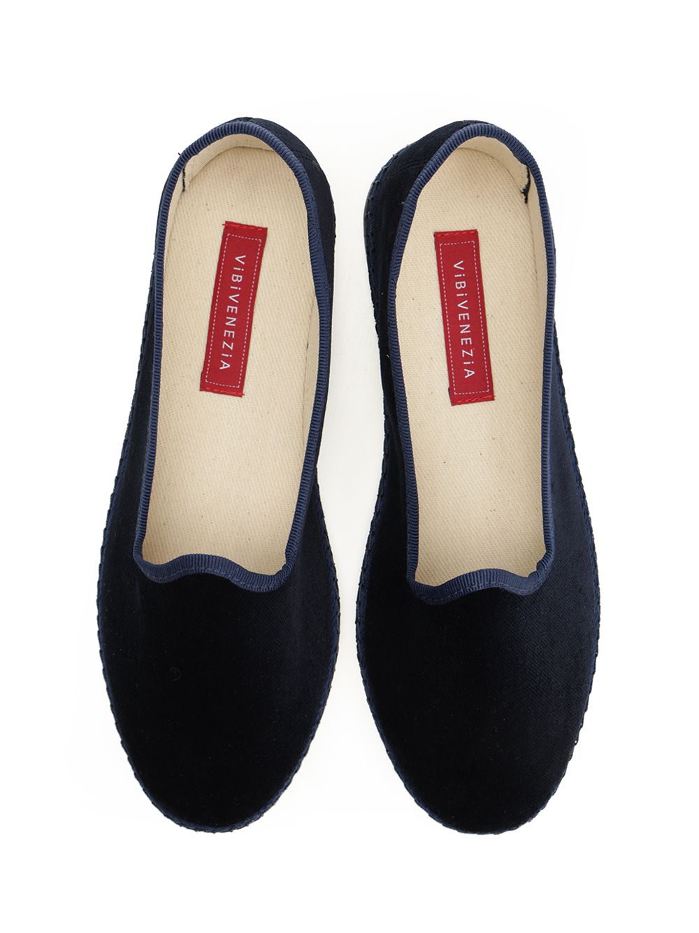 Furlane Blue Upper Cotton Velvet Co Scarpe Basse