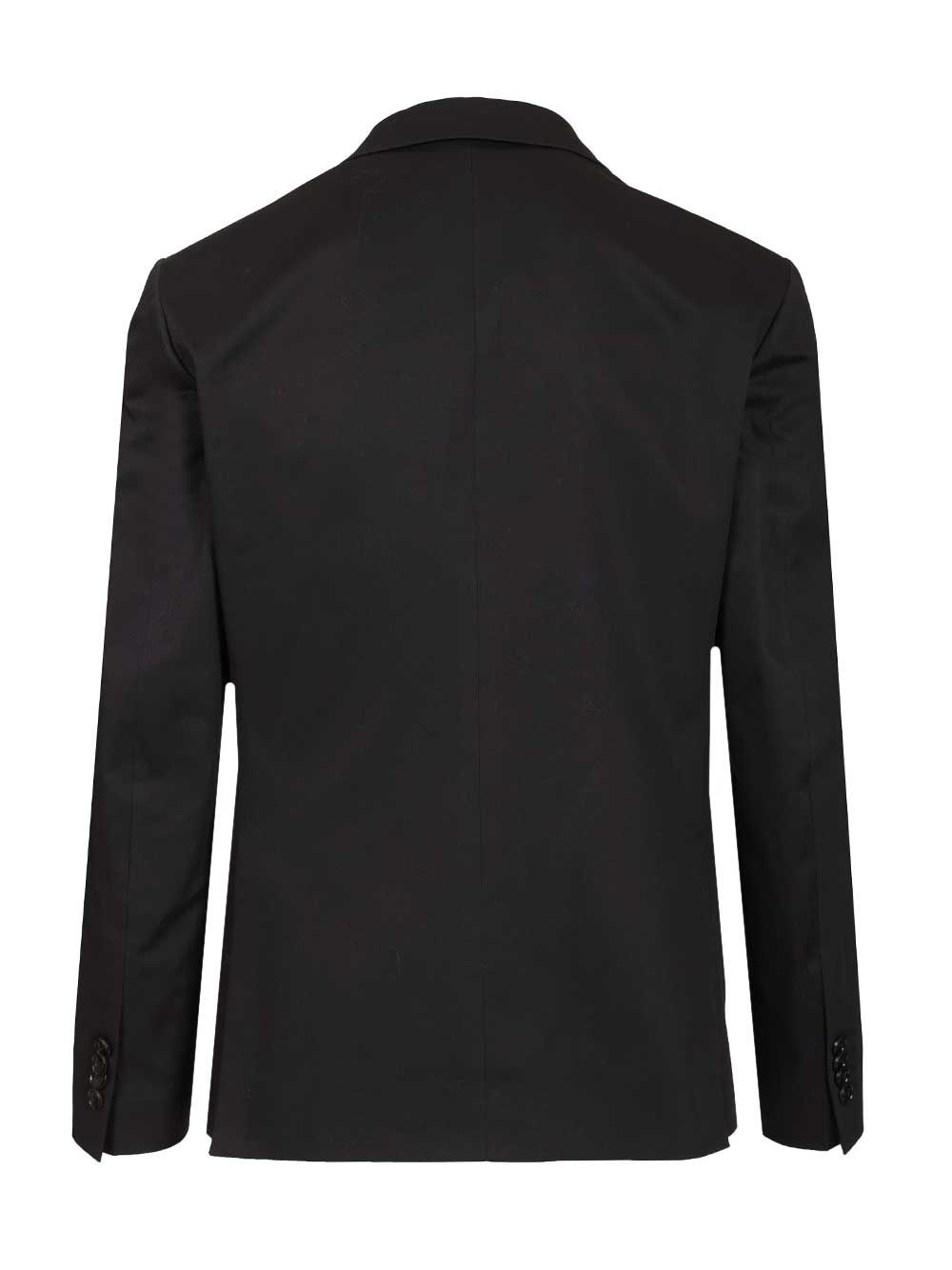 Cotton Blazer Blue Cotone Elastan Jacket