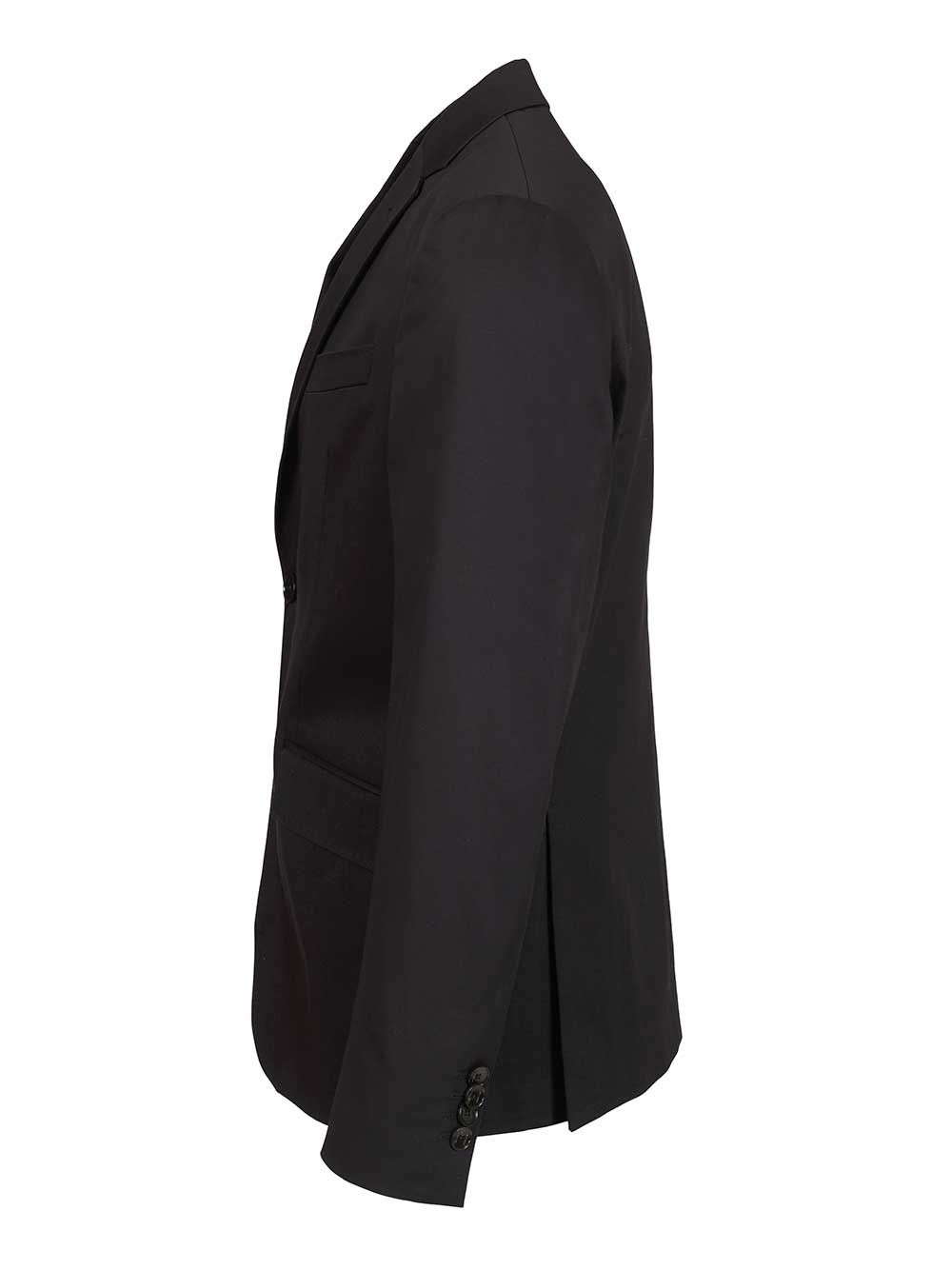 Cotton Blazer Blue Cotone Elastan Jacket