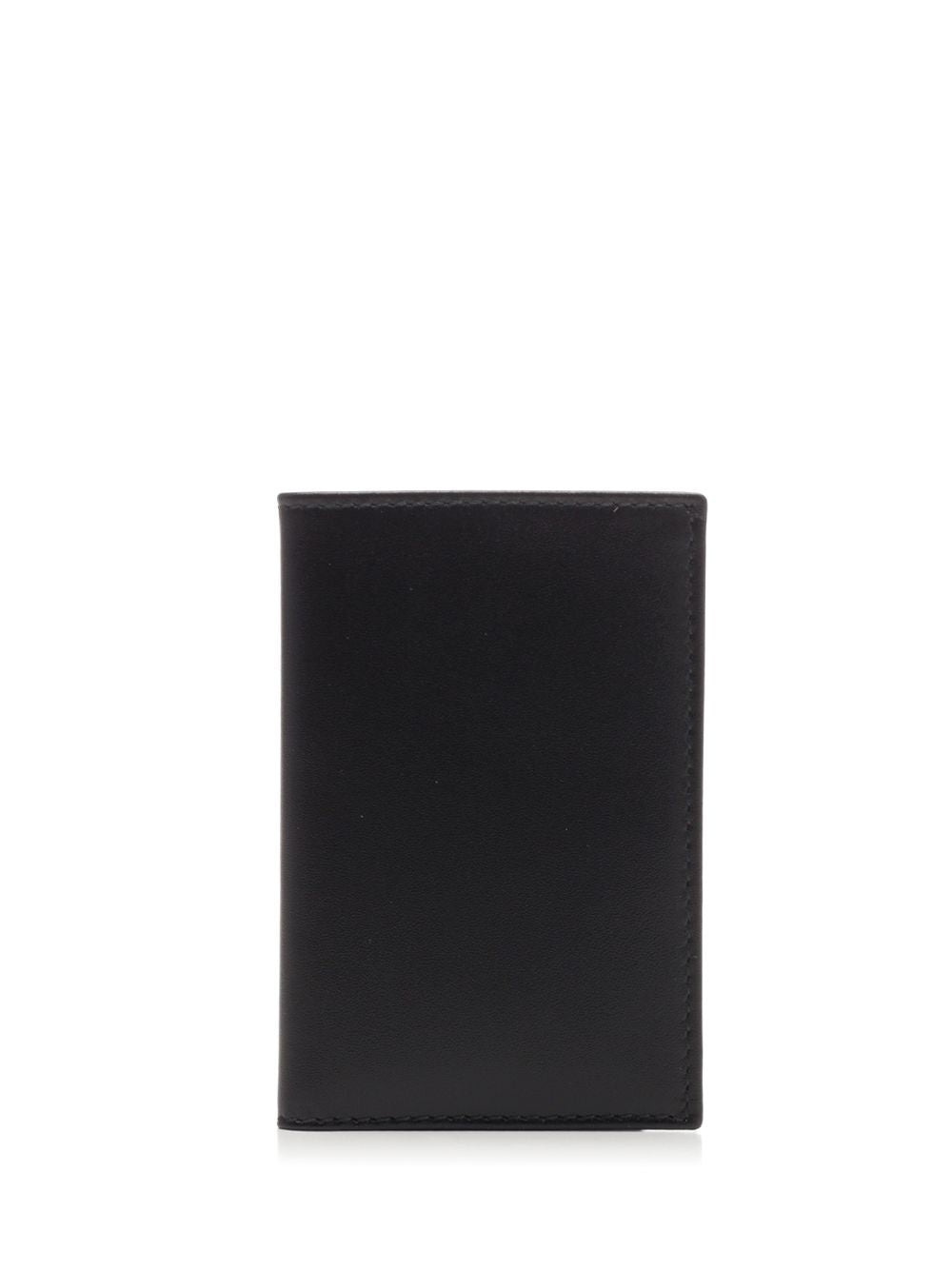 Black Leather Wallet Cowhide