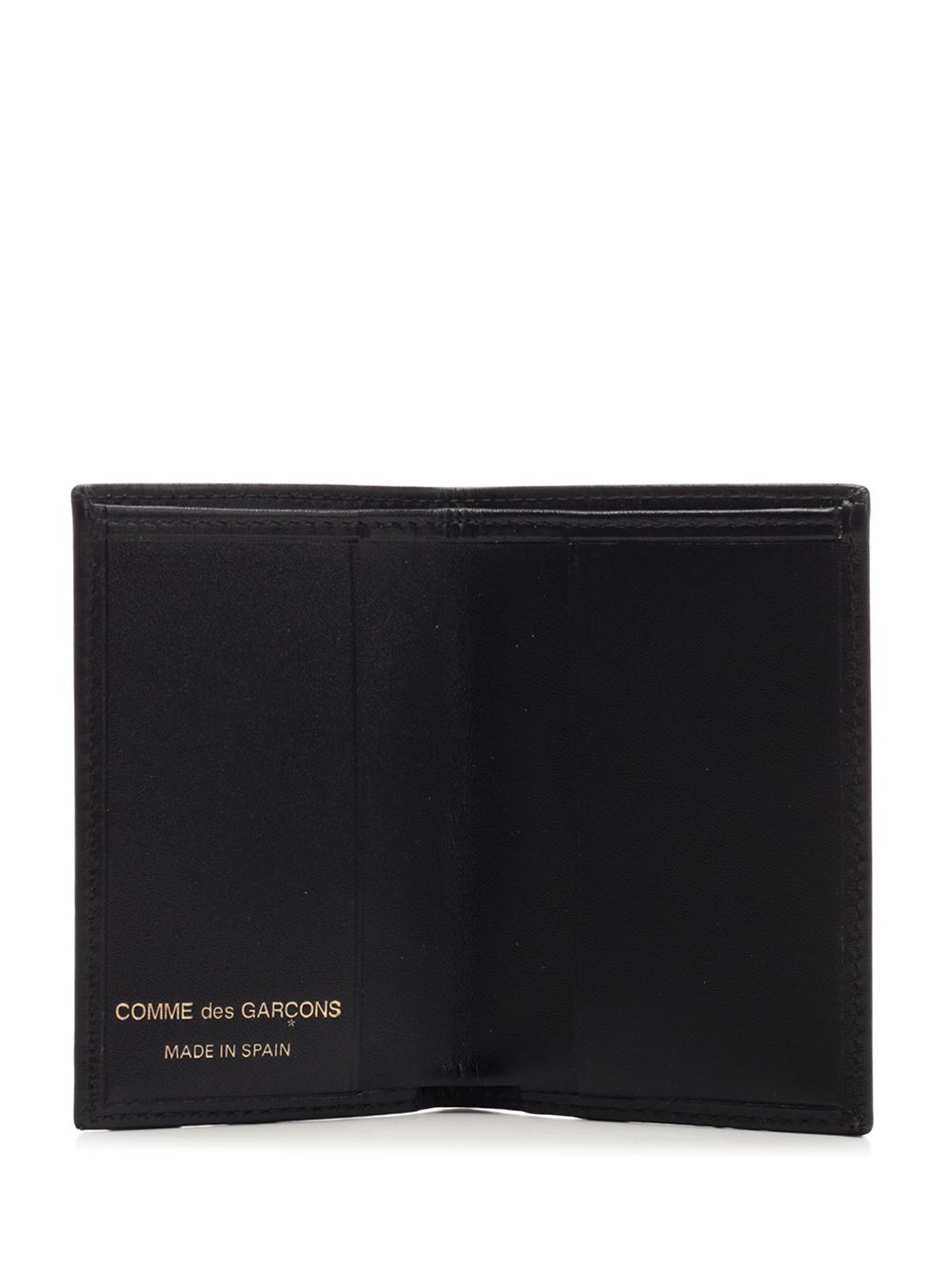 Black Leather Wallet Cowhide