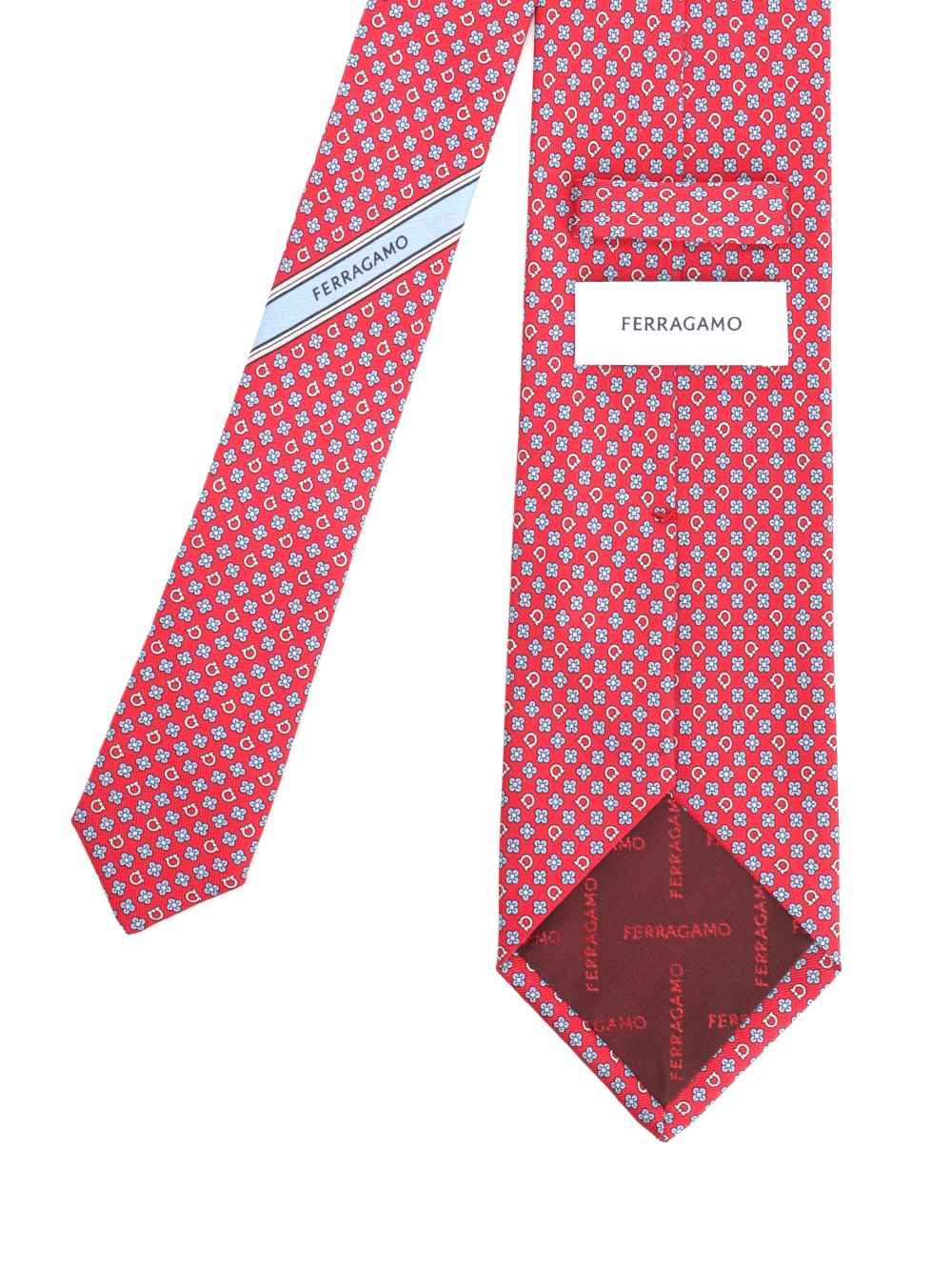 Silk Tie Red Wool Interlining Scarves And Foulards
