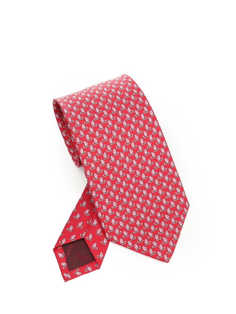 Silk tie Red Wool Interlining Ties And Bow