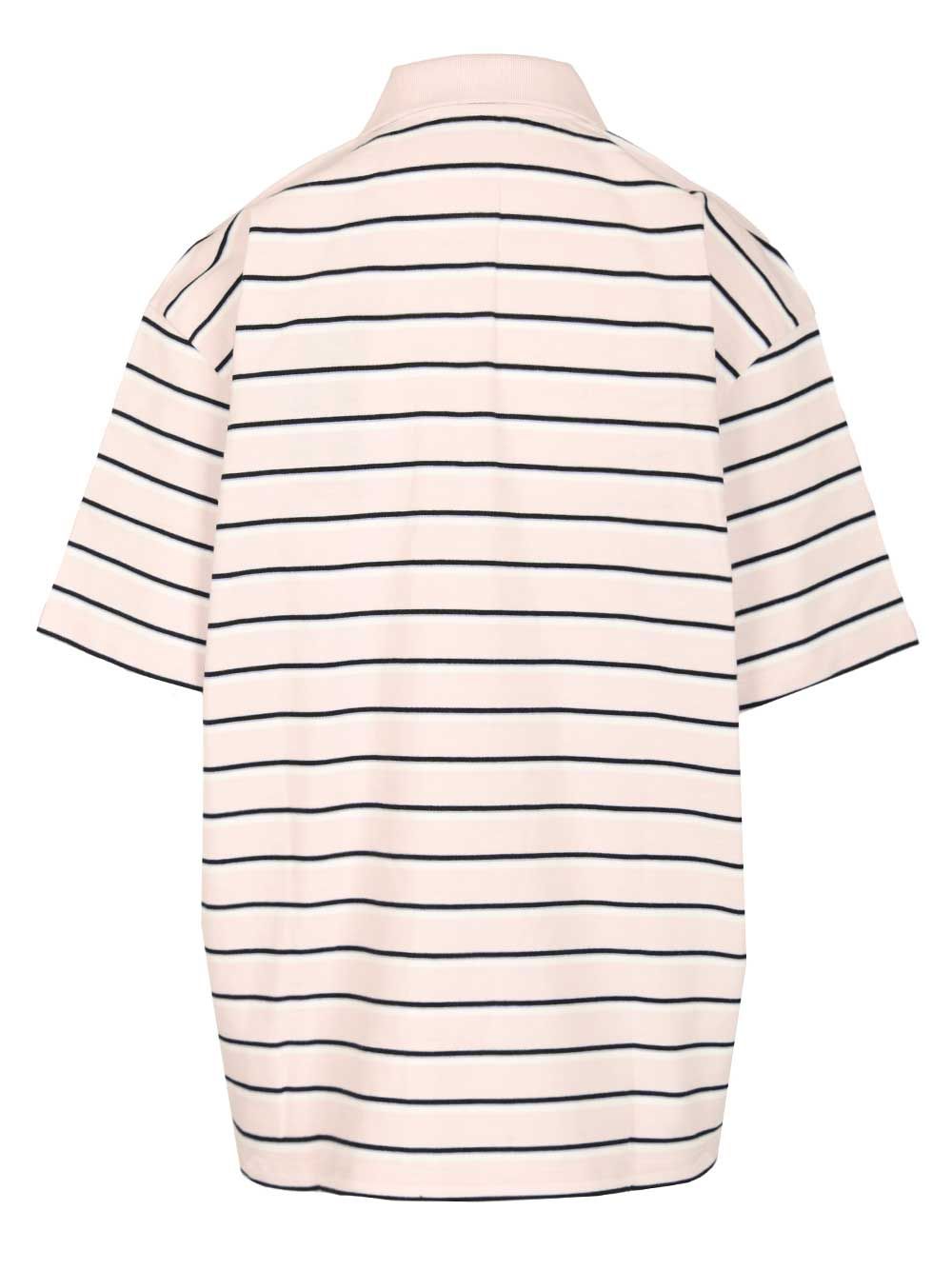 Jersey Polo Shirt Rose Cotton (organic)