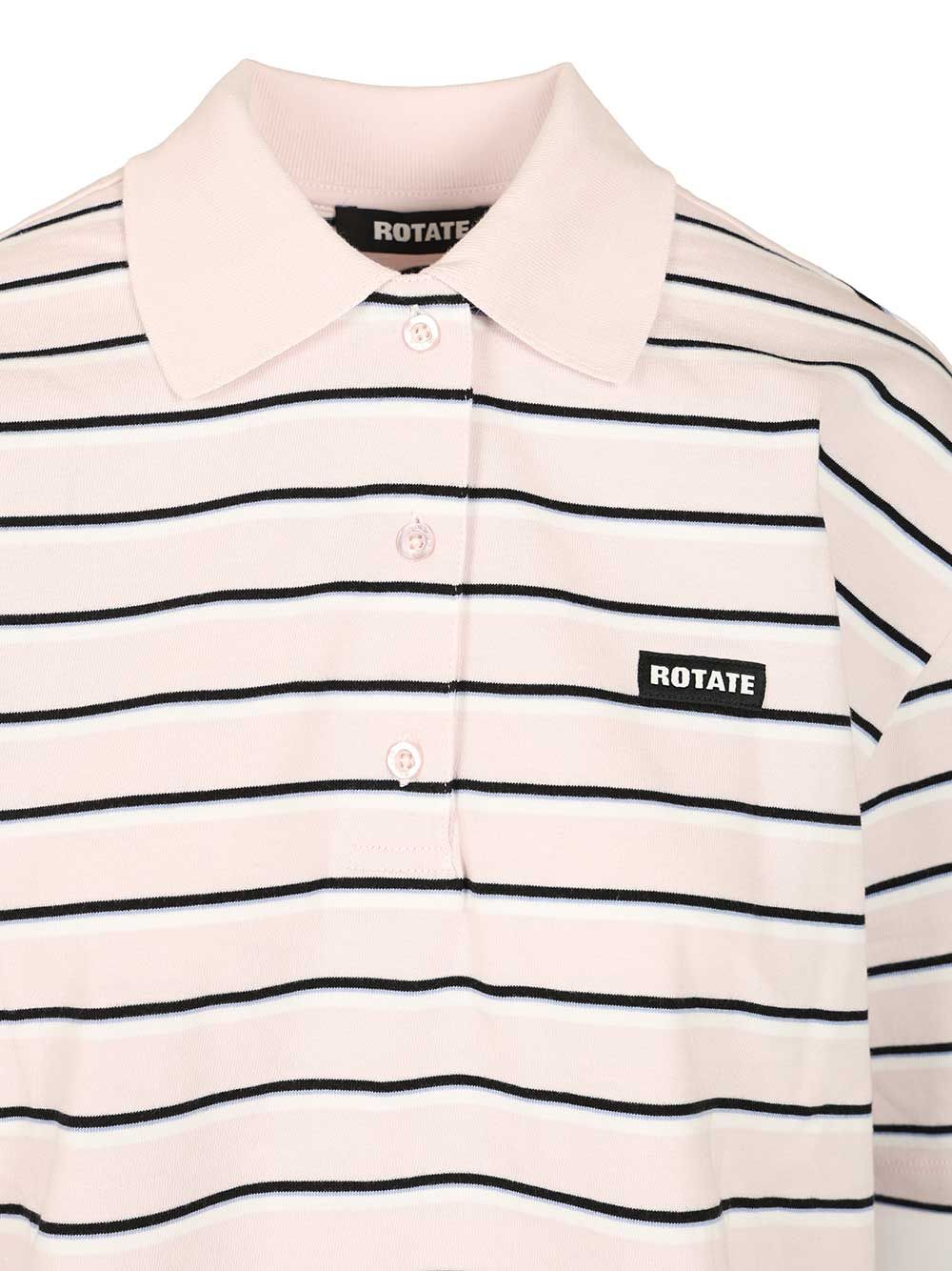 Jersey Polo Shirt Rose Cotton (organic)