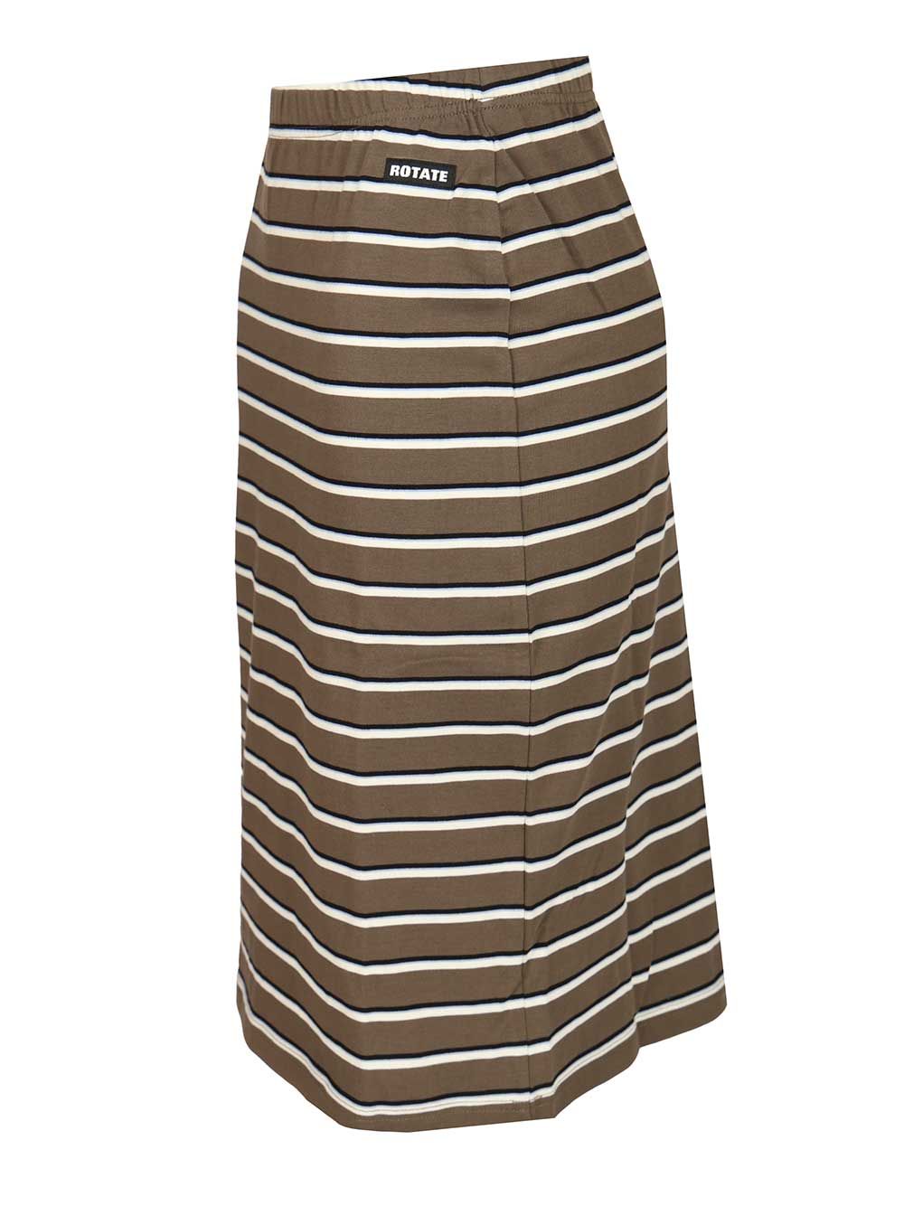 Jersey Midi Skirt Multicolor Cotton (organic)