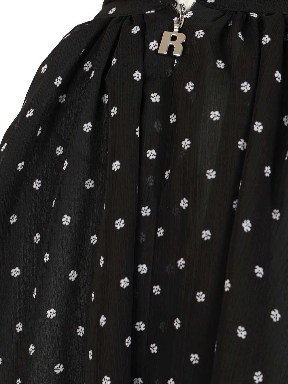 Polka dot top Black Tops