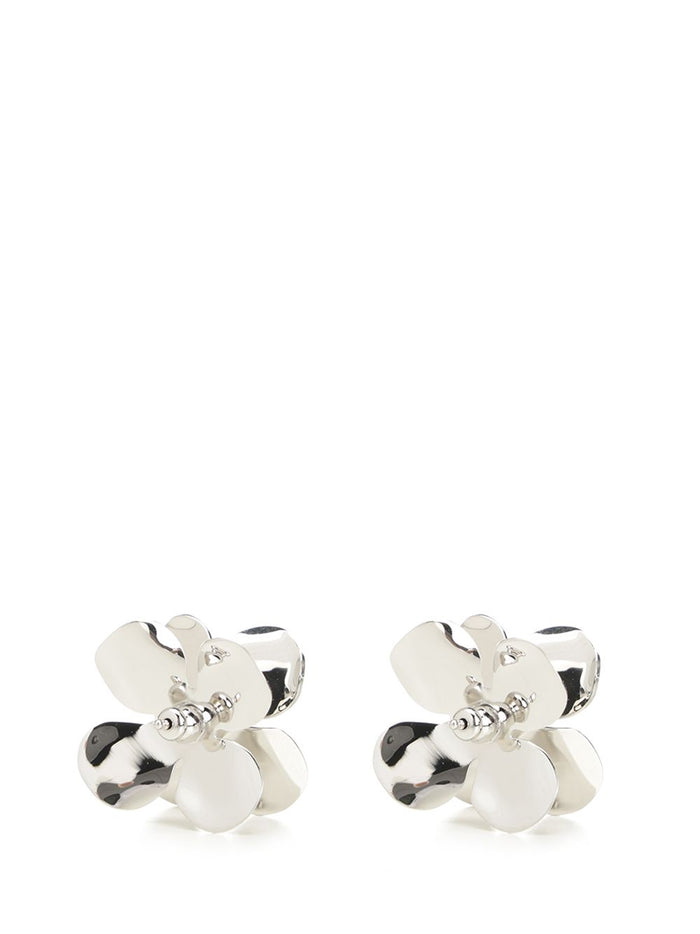 Flower earrings White Jewelry
