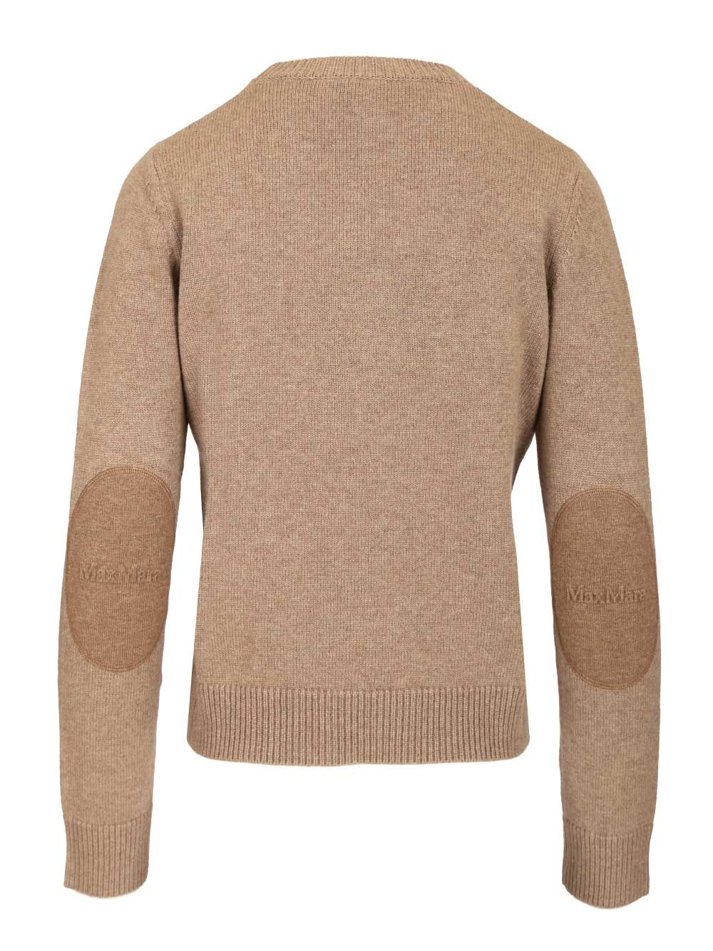 Fresia sweater in wool and cashmere Beige Lana Ovis Aries Knitwear
