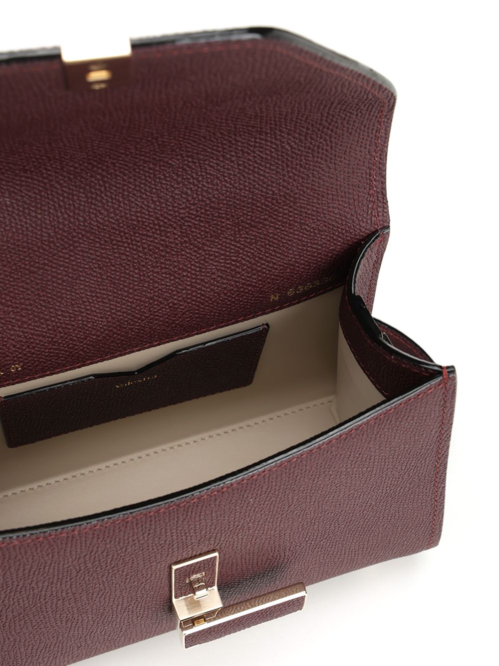 Micro Iside Bag Bordeaux Handbags