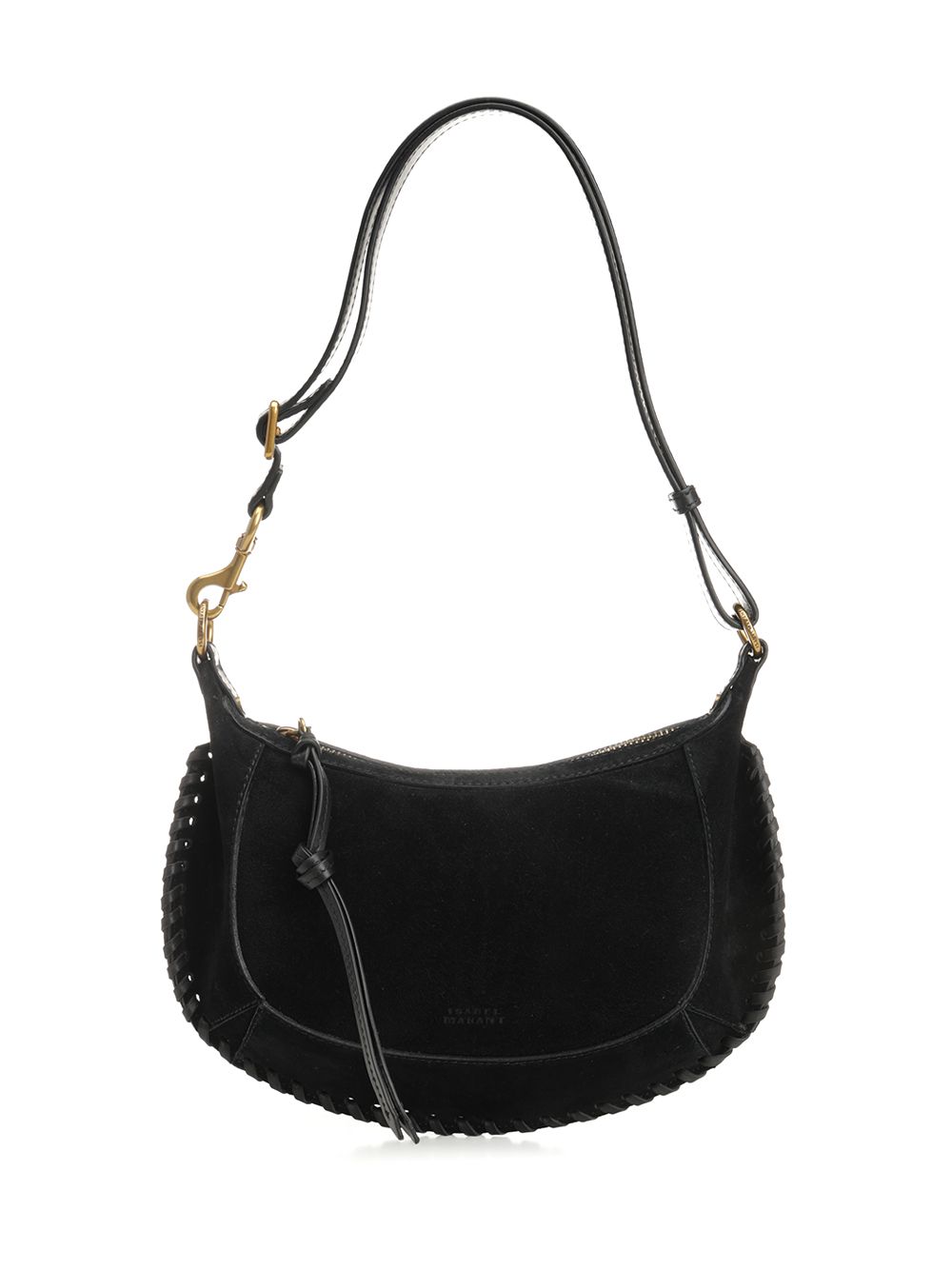 Oskan Moon baguette bag Black Crossbody