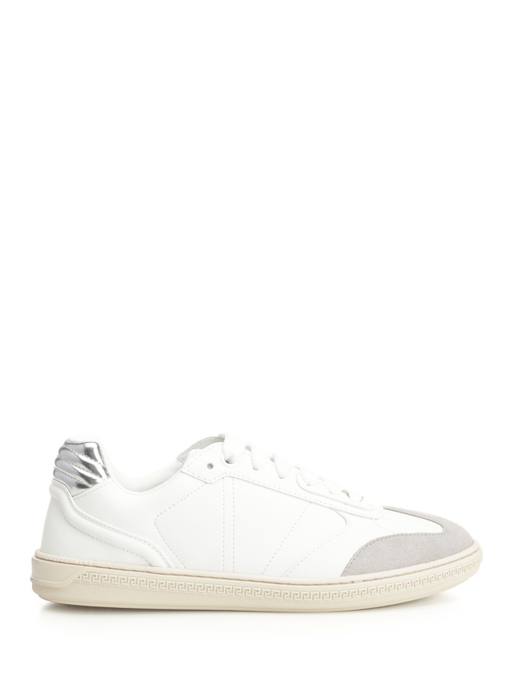 Greca Court sneakers White Pa Pl 1.outer Fabric:pl