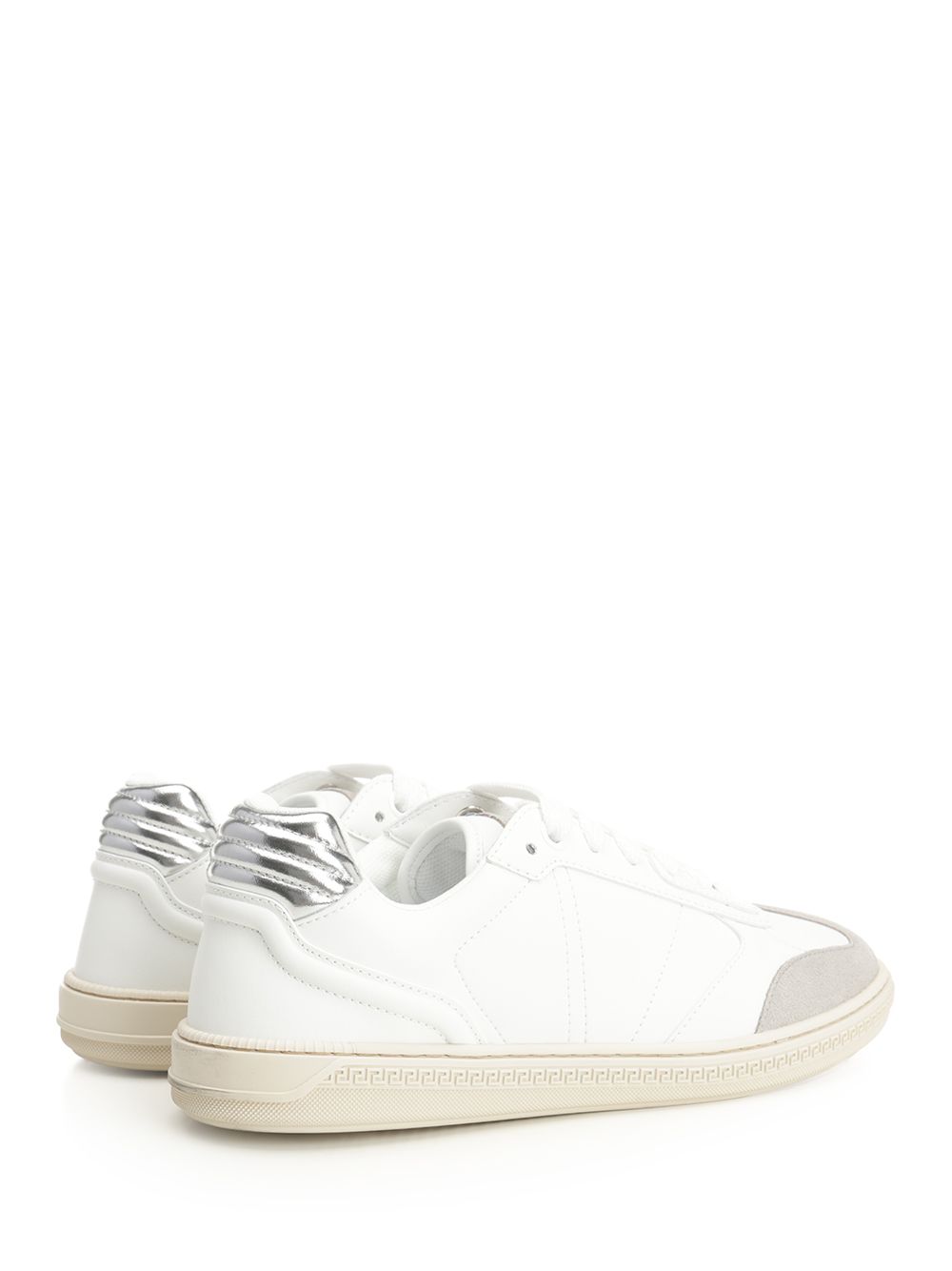 Greca Court sneakers White Pa Pl 1.outer Fabric:pl