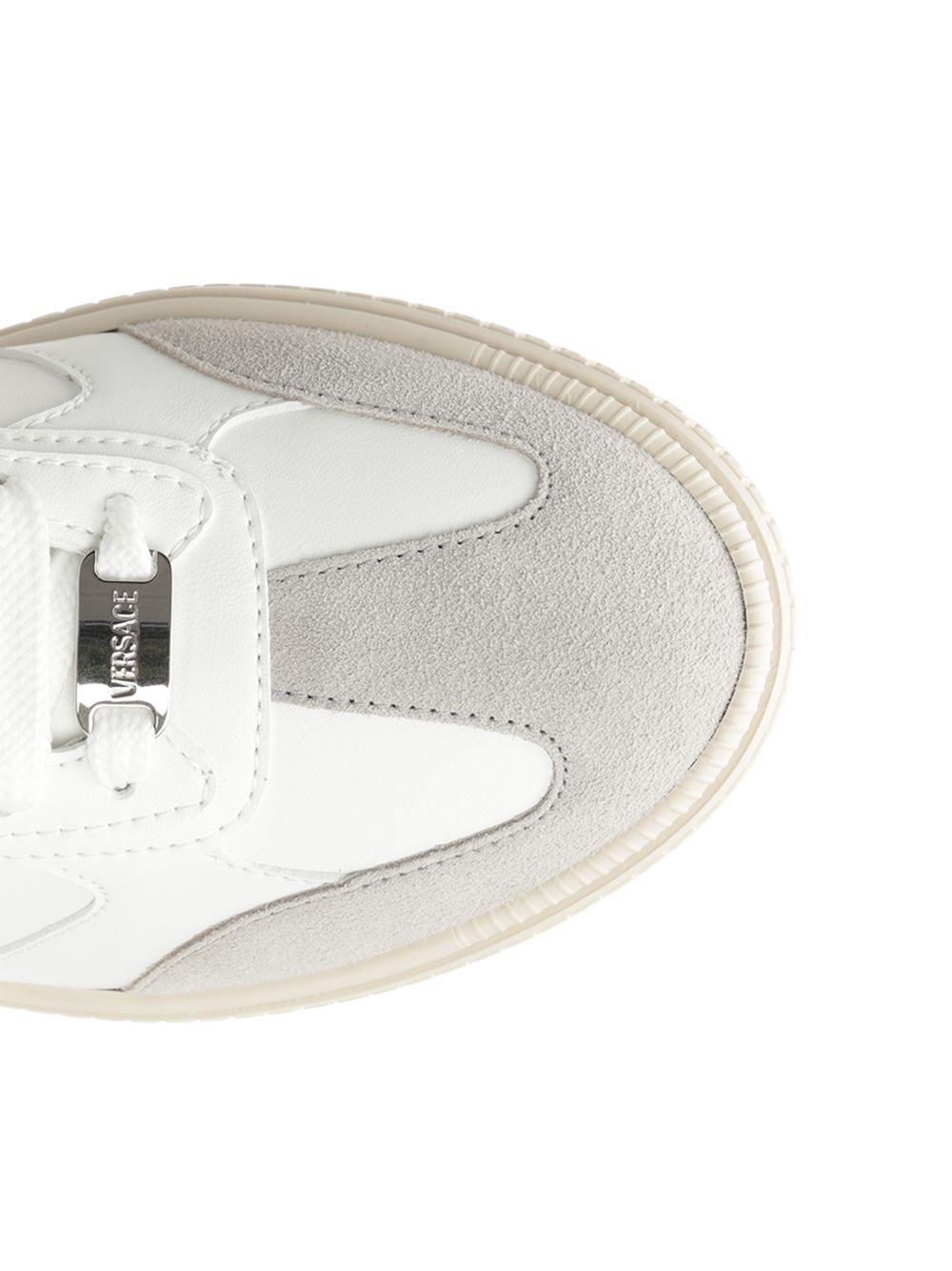 Greca Court sneakers White Pa Pl 1.outer Fabric:pl