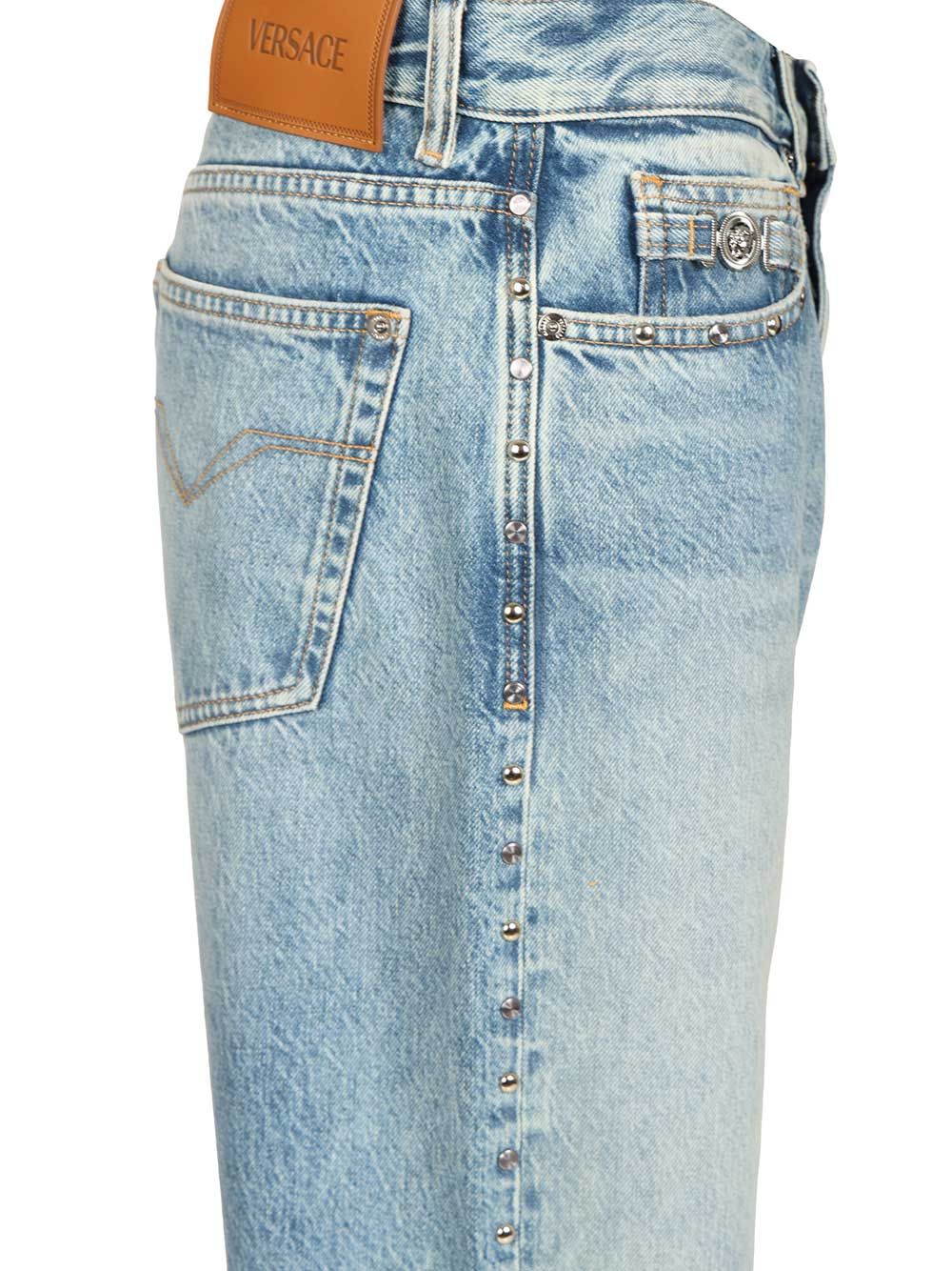 Pencil jeans Light Blue Cotton