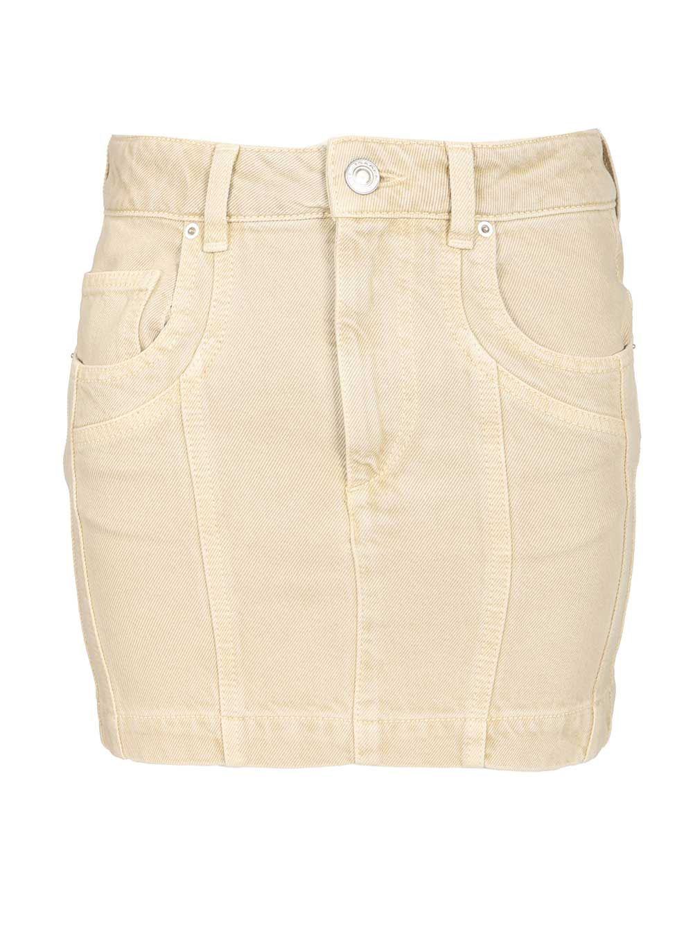 Juana Short Skirt Beige