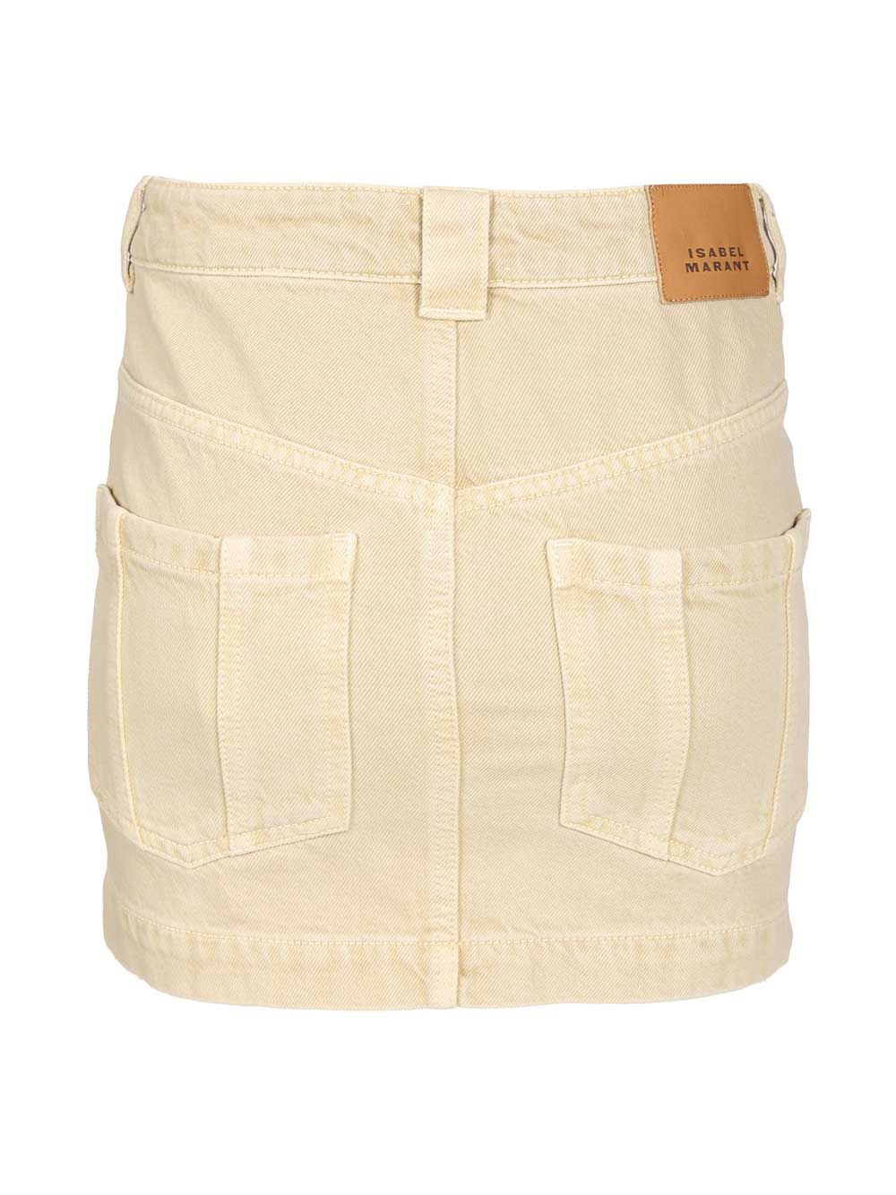 Juana Short Skirt Beige