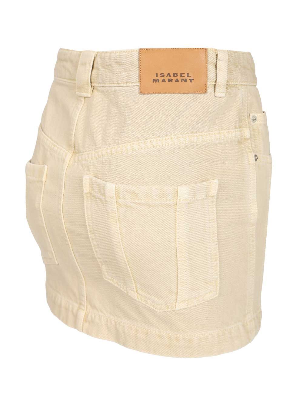 Juana Short Skirt Beige