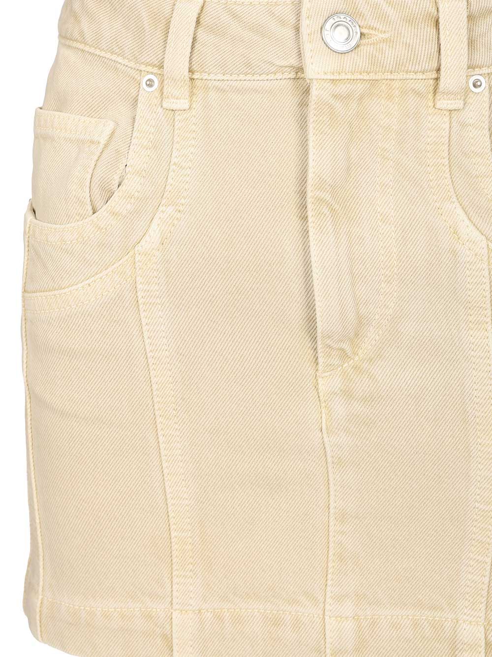 Juana Short Skirt Beige