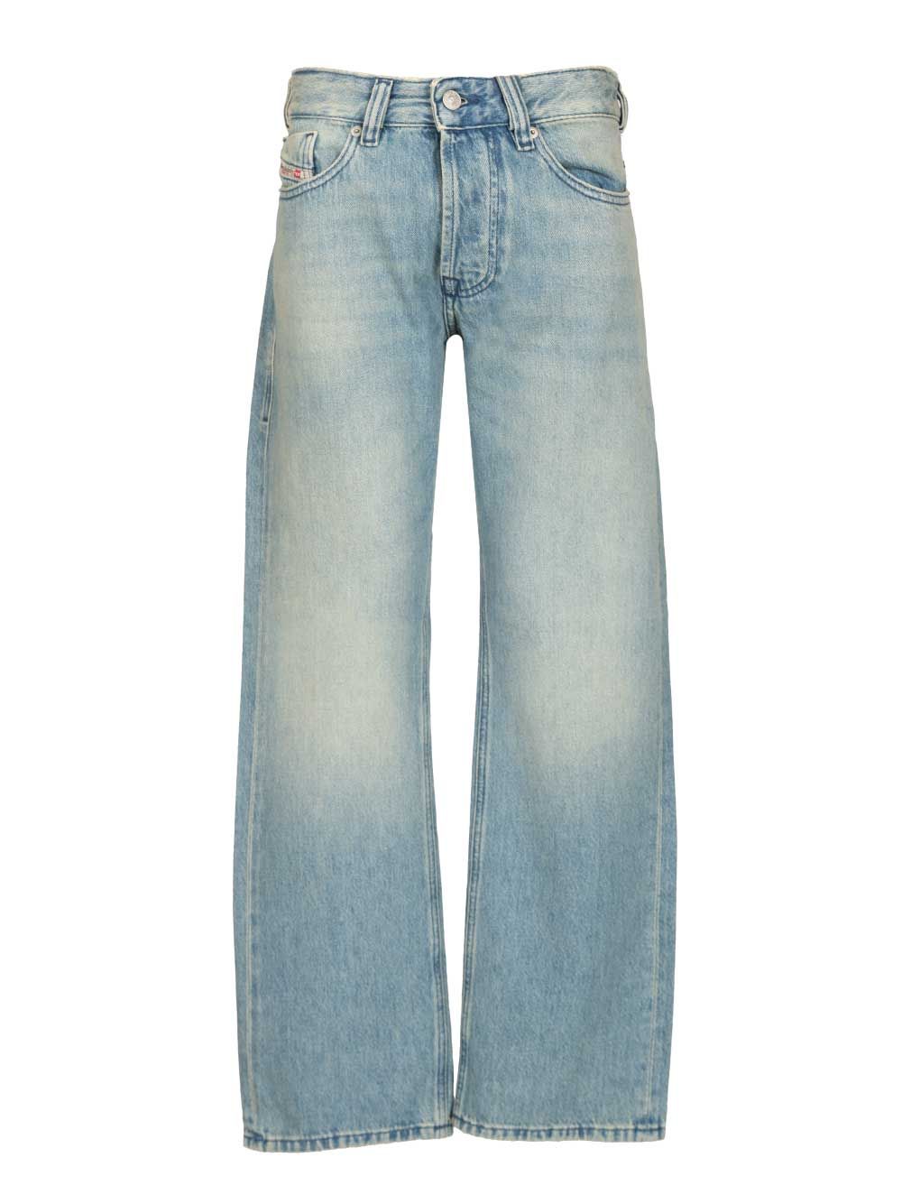 Regular fit jean Blue Cotton