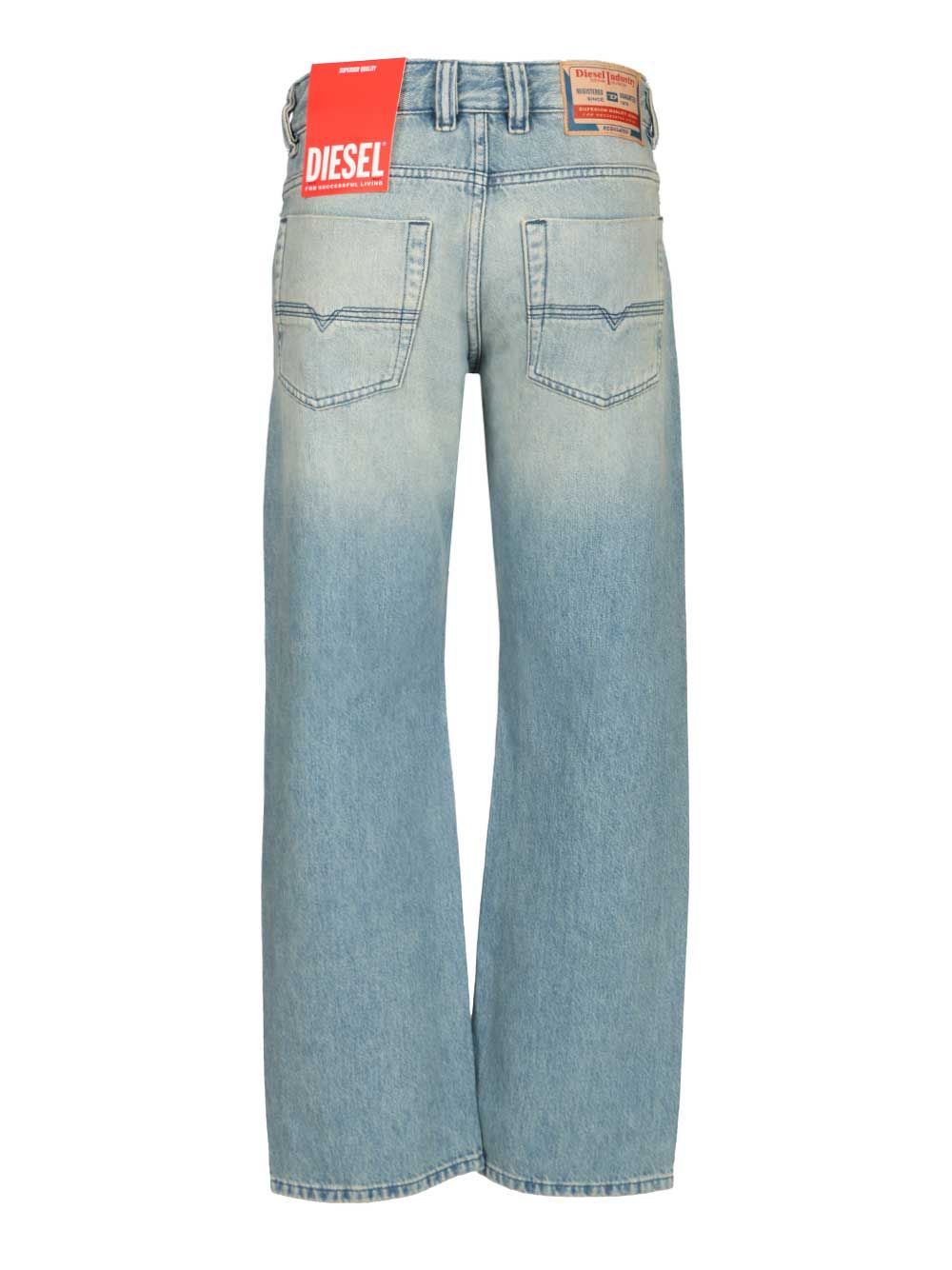 Regular fit jean Blue Cotton