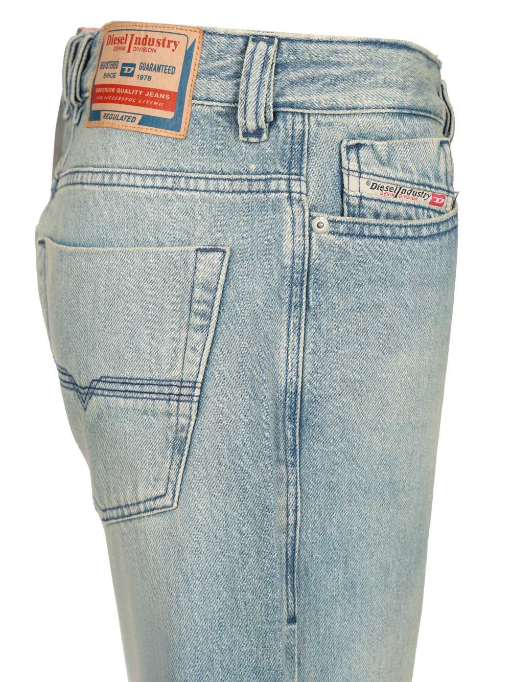 Regular fit jean Blue Cotton
