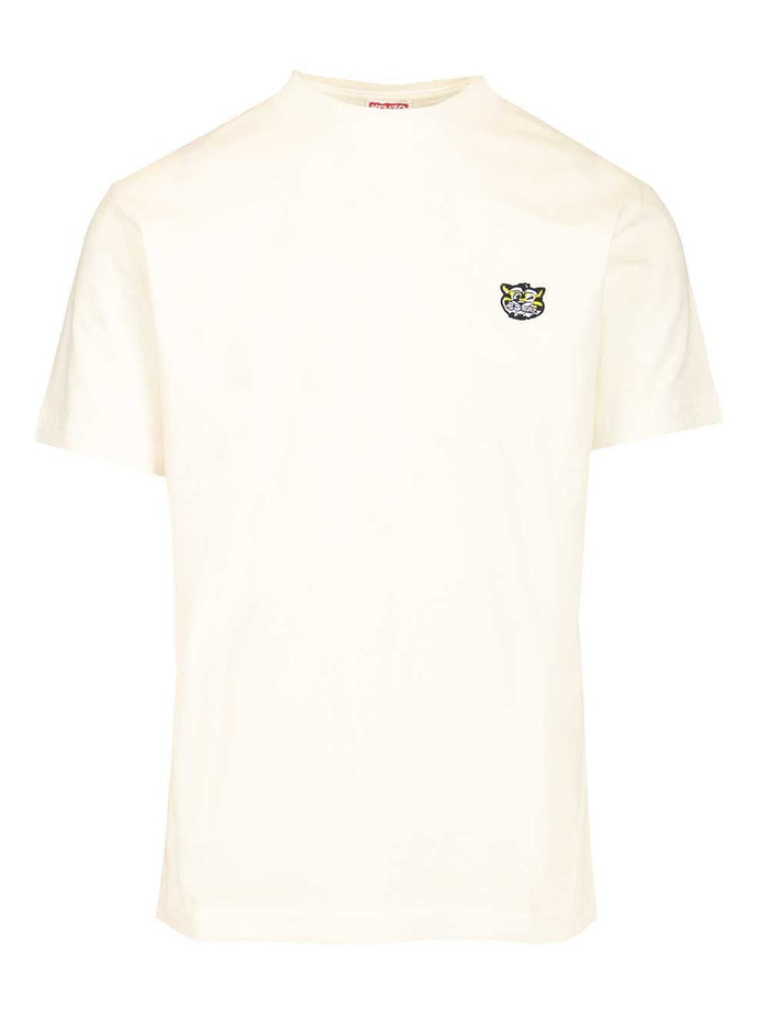Kenzo Wild Tiger T-Shirt White 100 Cotton