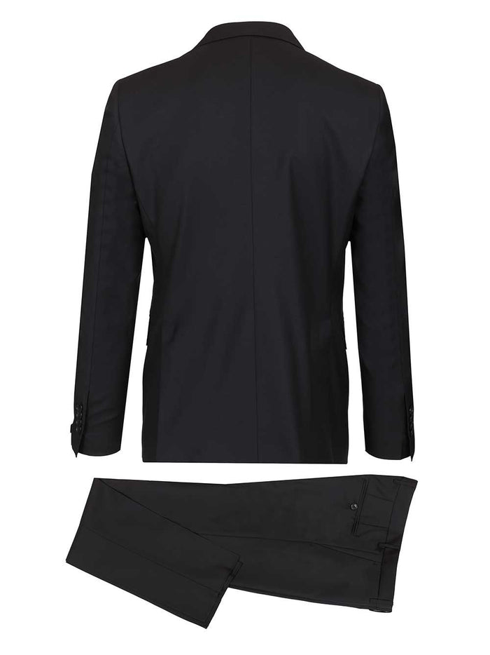 Bruce suit in super 110 s wool Blue Lana Vergine 110s Dress