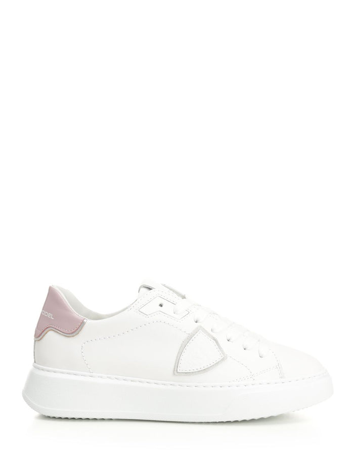 Temple Sneakers White Calf Leather - Goat
