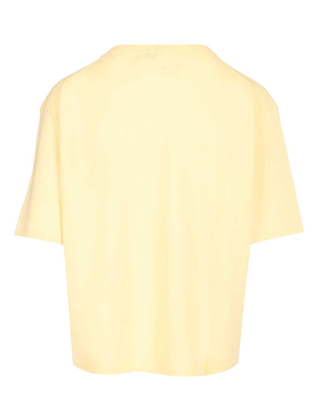 Rubie T-Shirt Yellow Cotton Tops