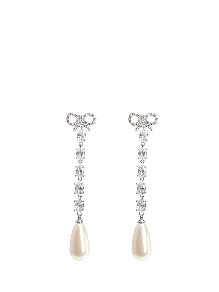 Drop earrings Silver Copper Jewelry