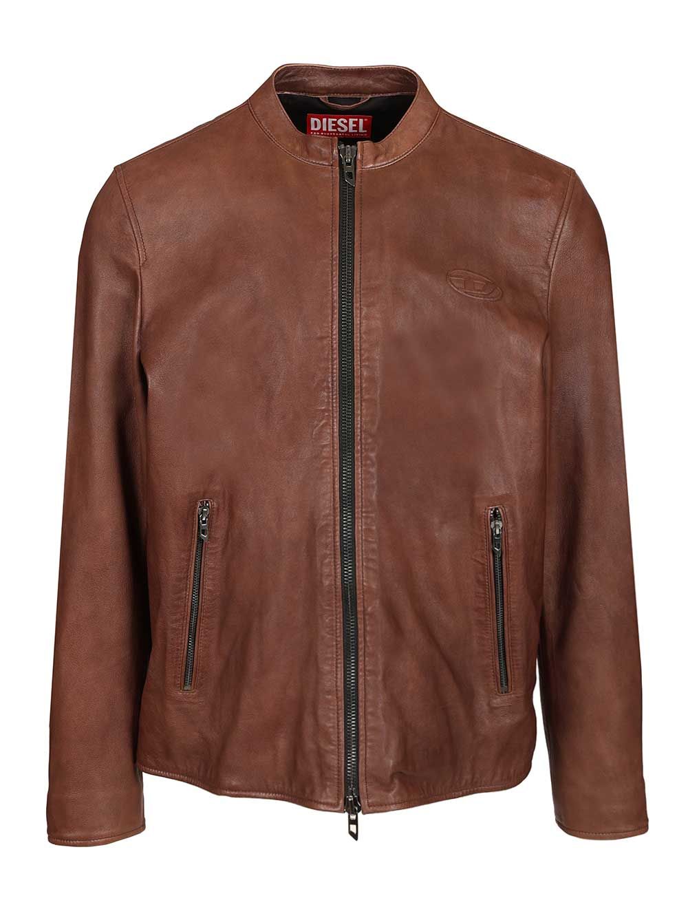 Leather jacket Brown Sheepskin Coat