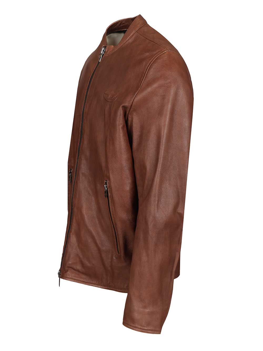 Leather jacket Brown Sheepskin Coat
