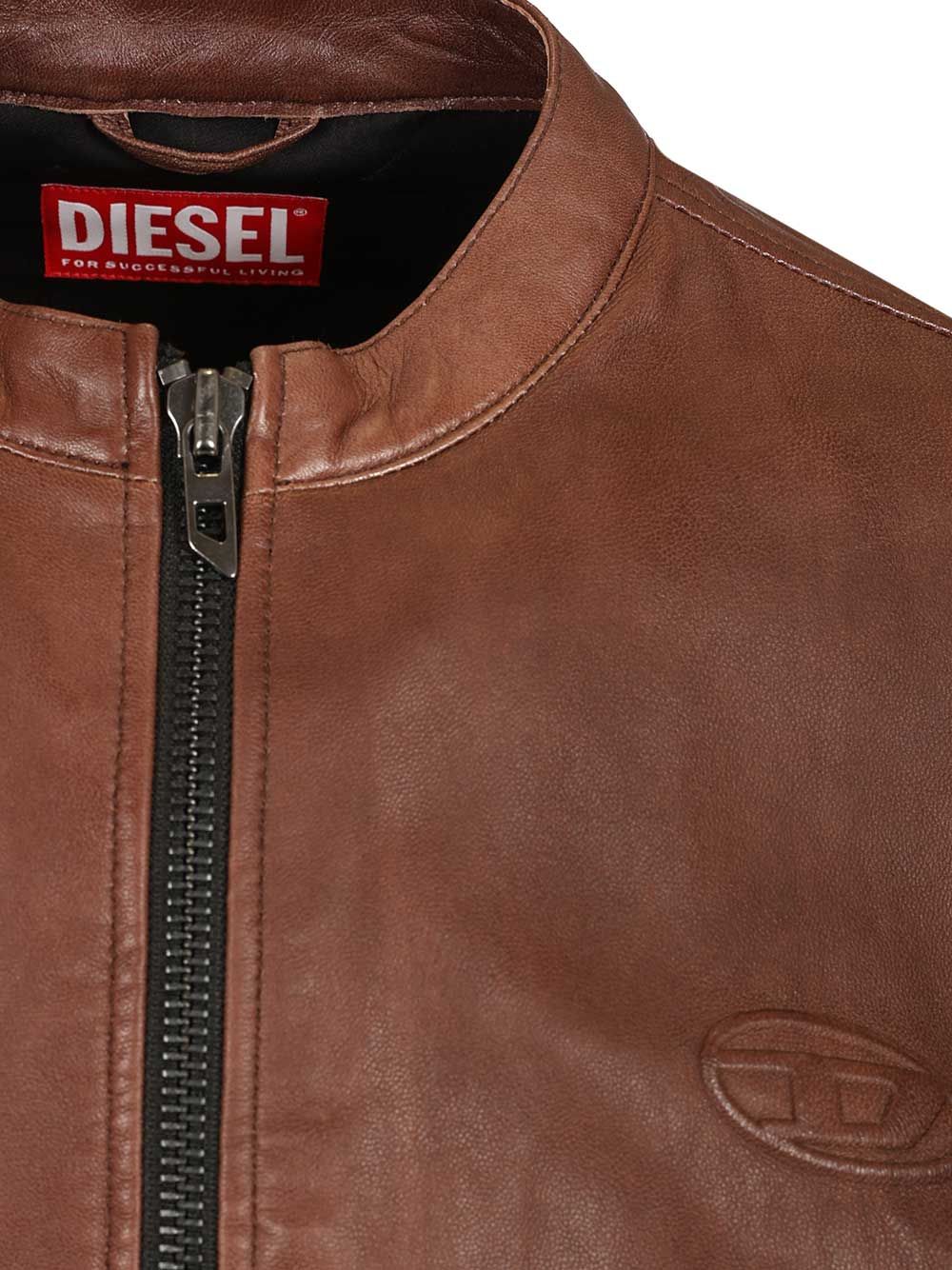 Leather jacket Brown Sheepskin Coat