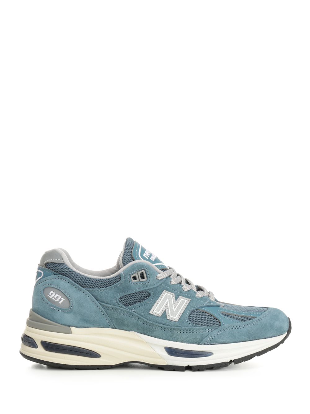 Sneaker 991 petrol Light Blue Suede/mesh