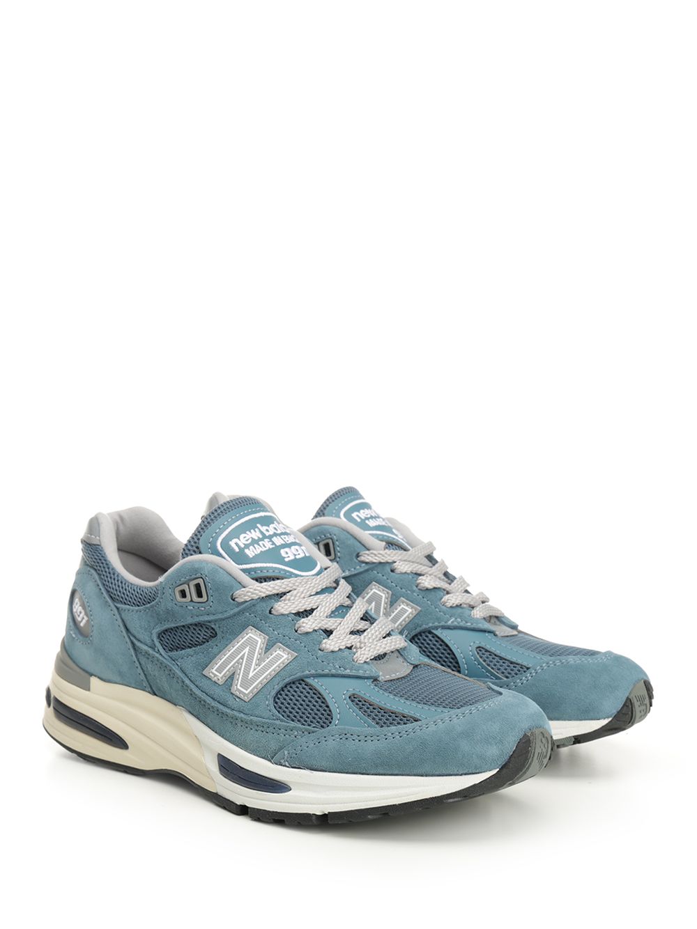 Sneaker 991 petrol Light Blue Suede/mesh