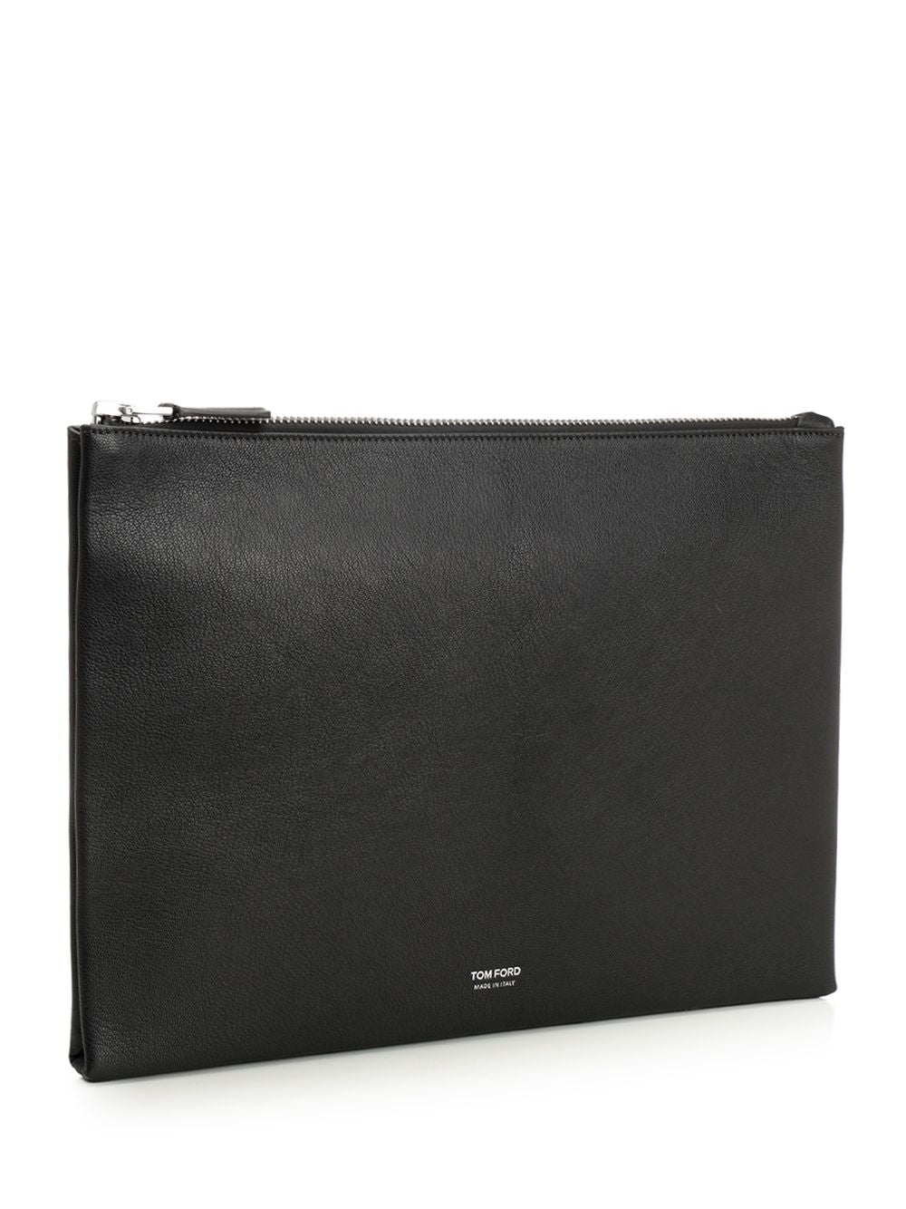 Large slim pouch Black Small Leather Goods