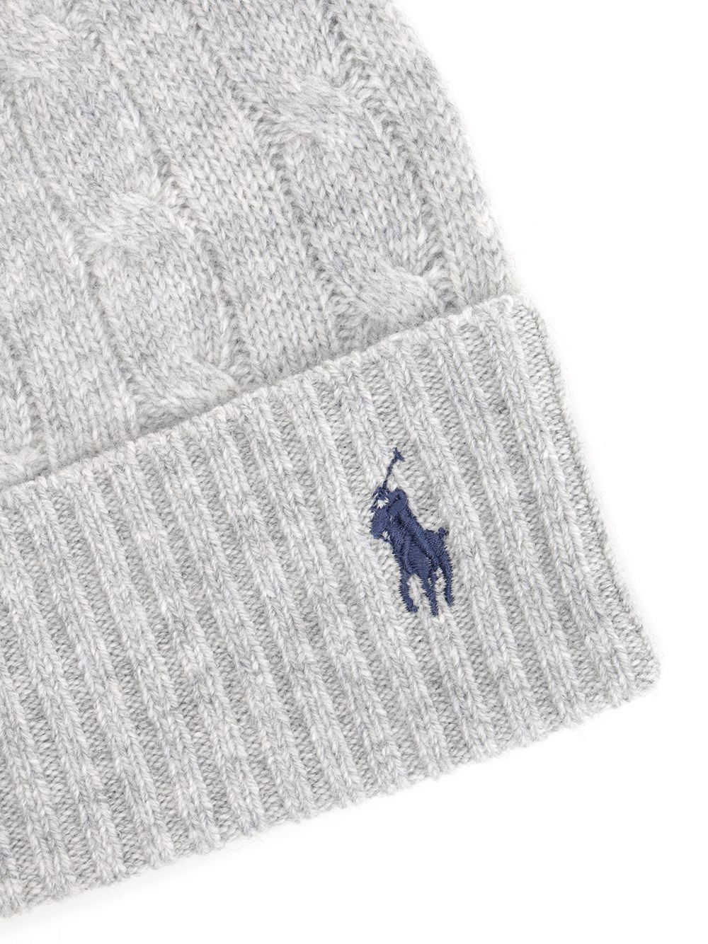 Wool and cashmere hat Grey
