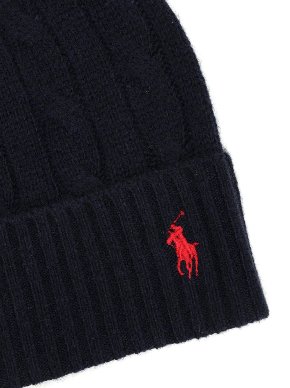 Wool and cashmere hat Blue