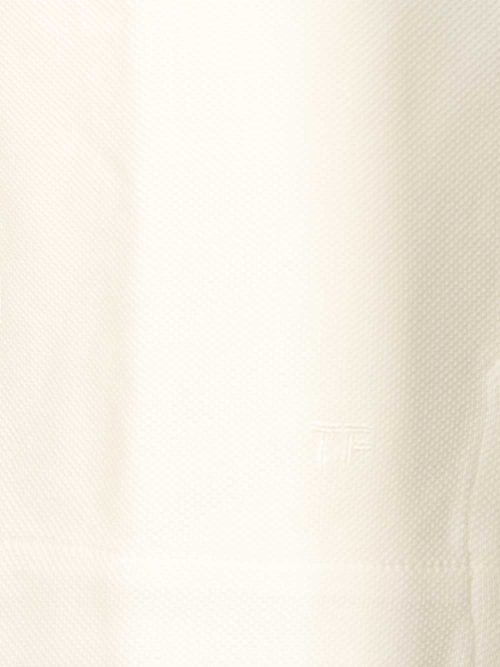 Cotton piqué polo shirt White