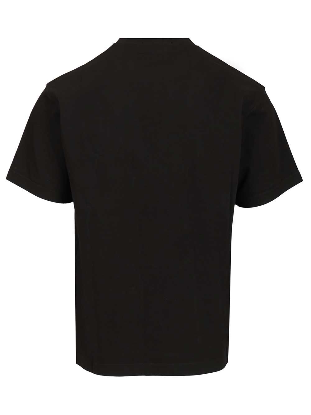 Cotton T-Shirt Black Capo: Cotone