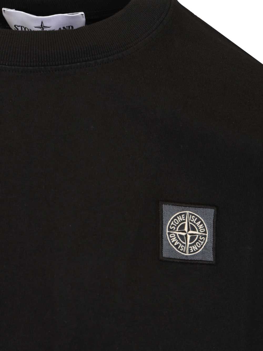 Cotton T-Shirt Black Capo: Cotone