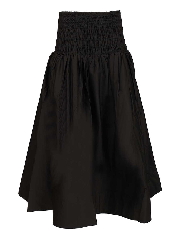 Midi Skirt Black Main: Co Lining