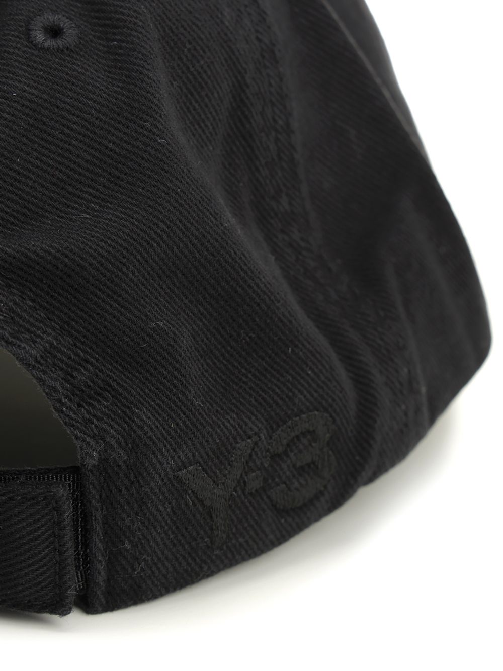 Striped Cap Black Cotton Hat