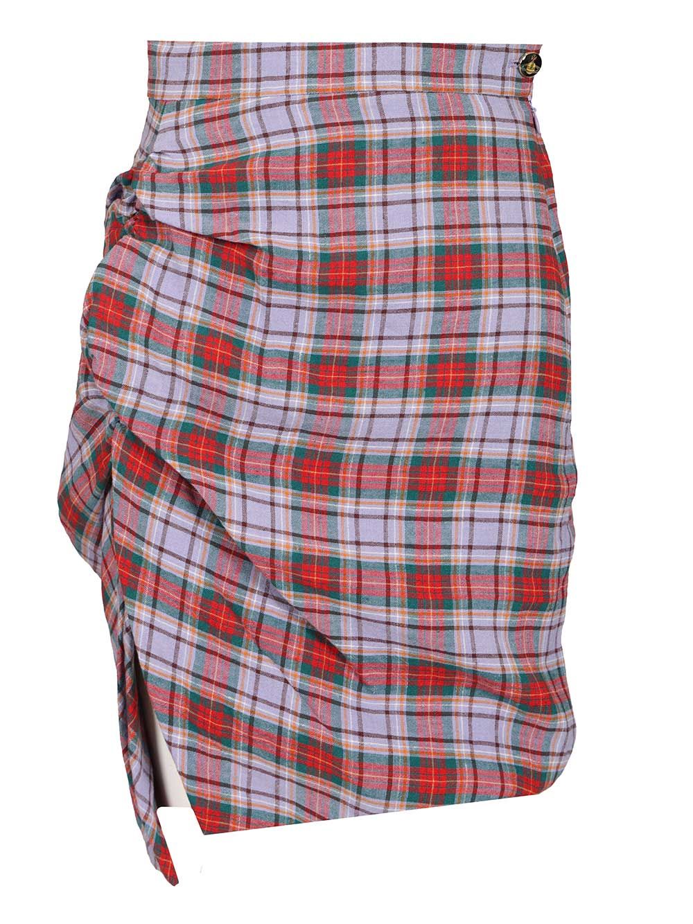 Panther skirt Multicolor Linen