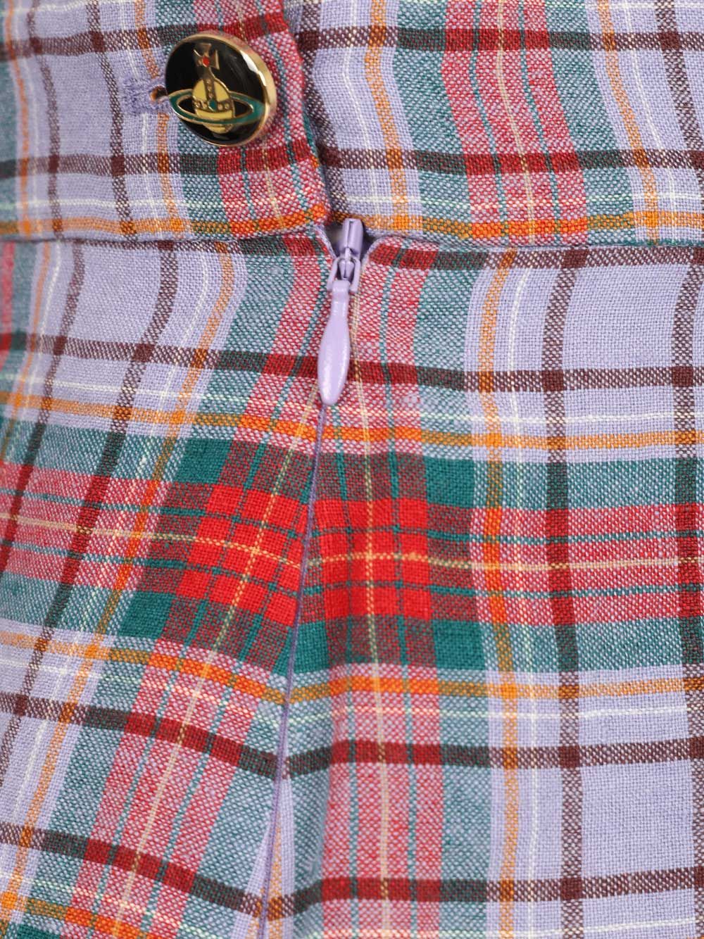 Panther skirt Multicolor Linen