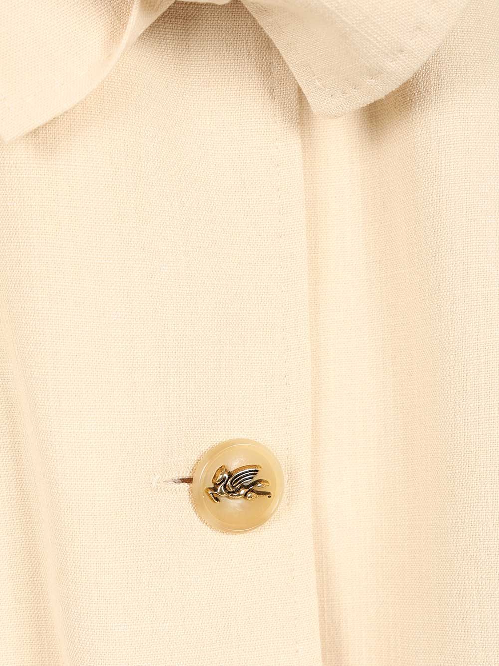 Safari Blazer White Viscosa Jacket